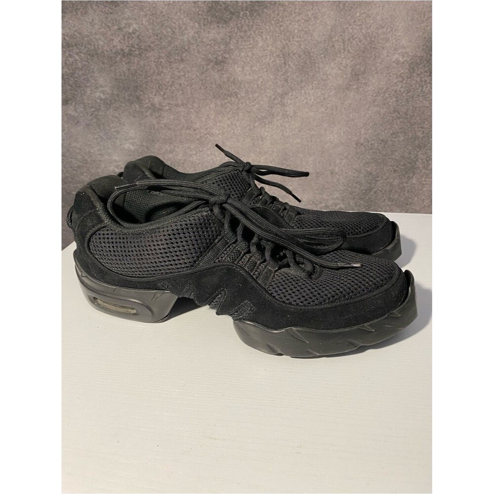 Bloch Boost Split Sole Dance Sneakers Mesh Black S0538L Size 11.5